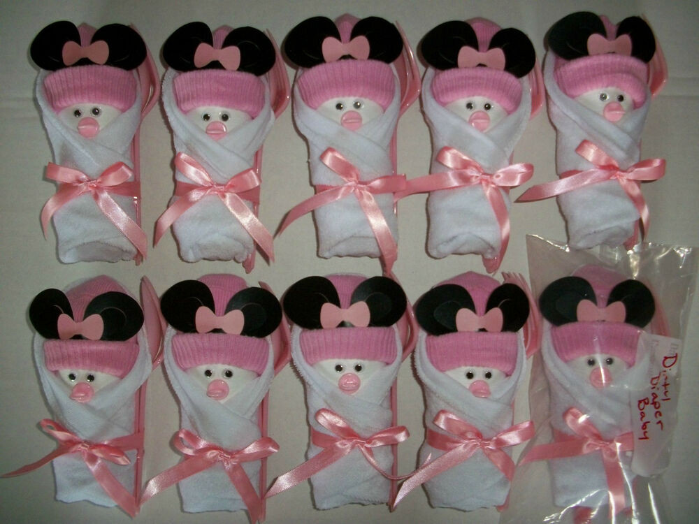 Minnie Mouse Baby Shower Decorations Ideas
 10 MINNIE MOUSE LITTLE SWADDLERS DIRTY DIAPER GAME BABY