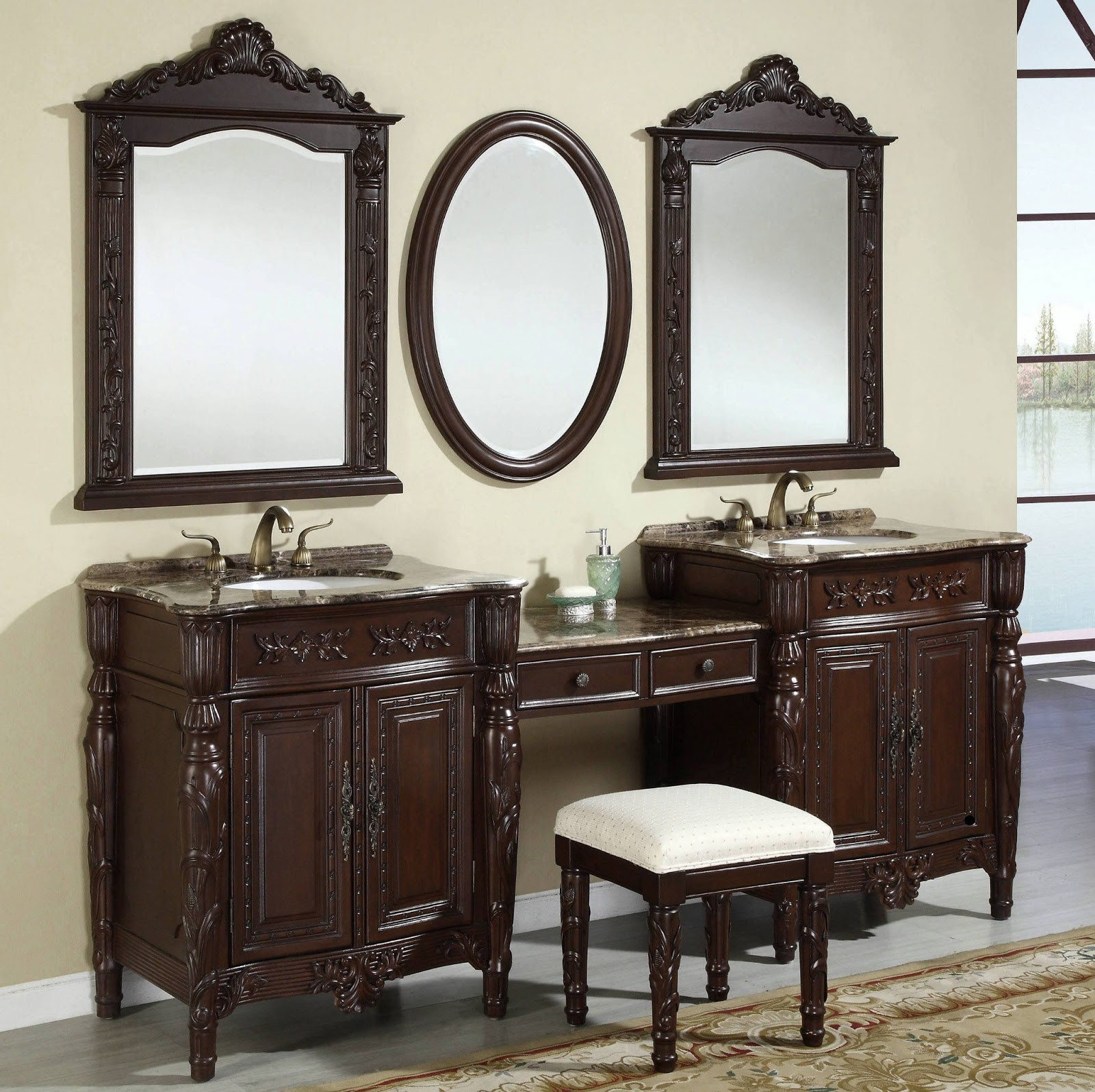Mirror Bathroom Cabinet
 Bathroom Vanity Mirrors Models and Buying Tips Cabinets