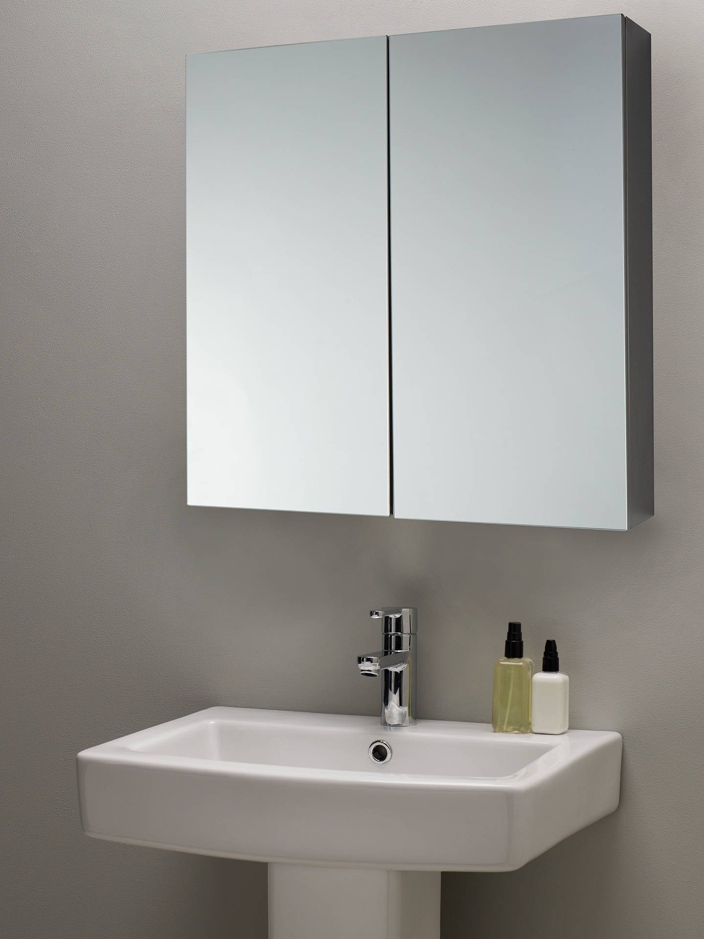 Mirrored Bathroom Cabinets
 John Lewis & Partners Double Mirrored Bathroom Cabinet