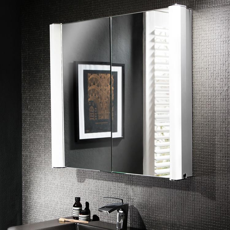 Mirrored Bathroom Cabinets
 11 Clever Small Bathroom Wall Decor Ideas and Accessories