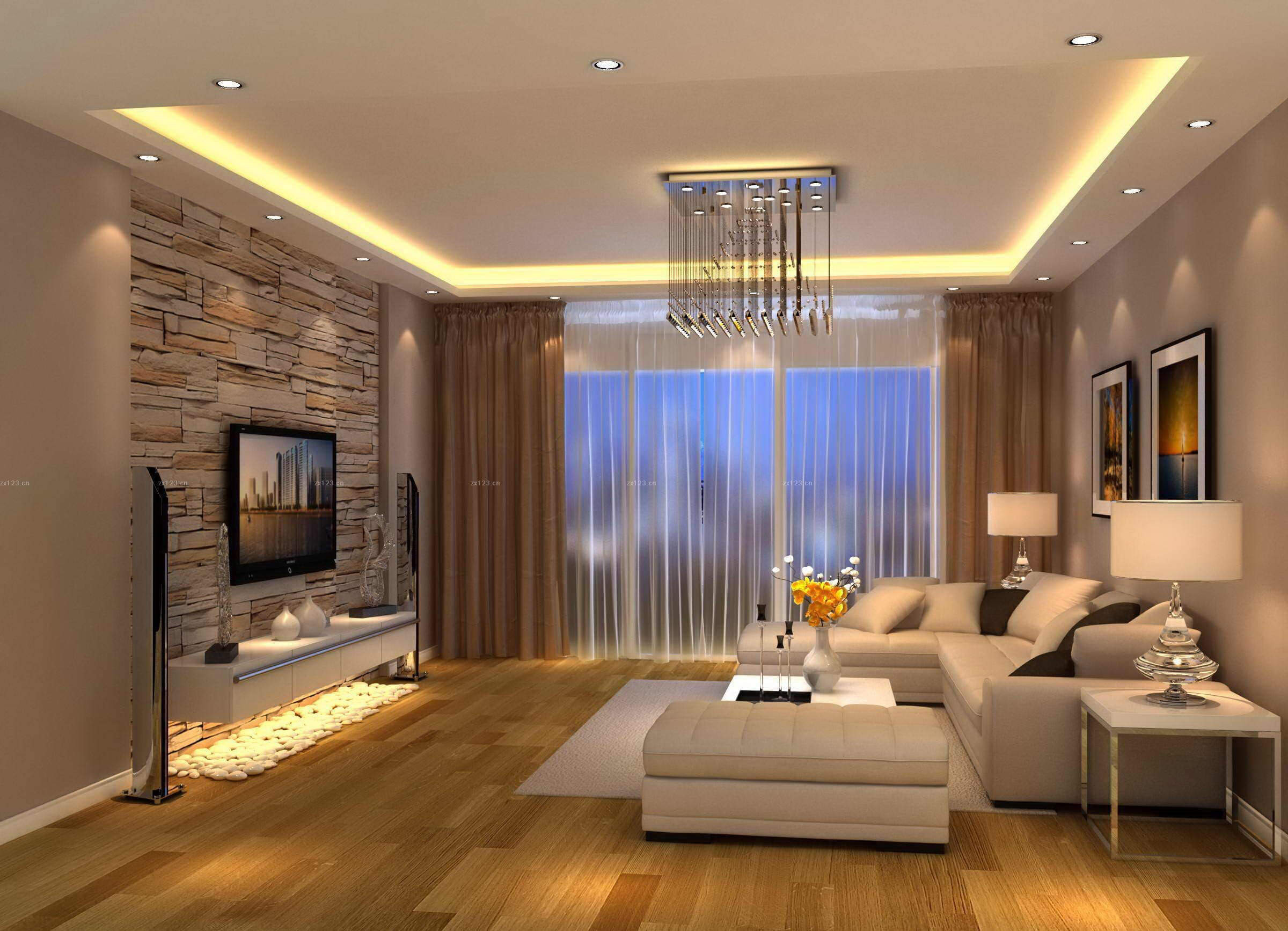 Modern Apartment Living Room
 Modern Living Room Design TheyDesign TheyDesign