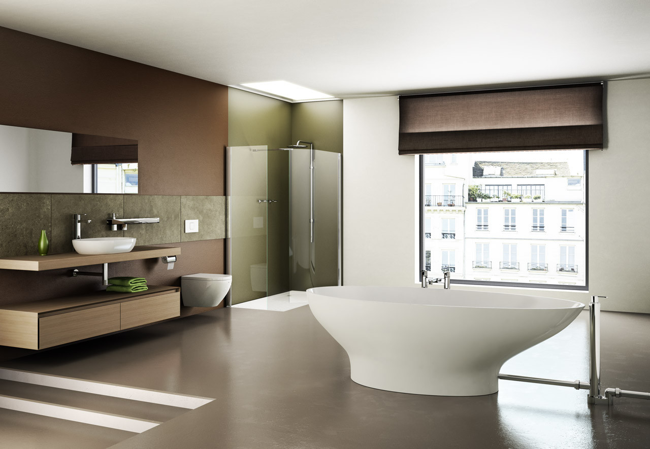 Modern Bathroom Shower
 Modern Bath for Different Experience in Your House – HomesFeed