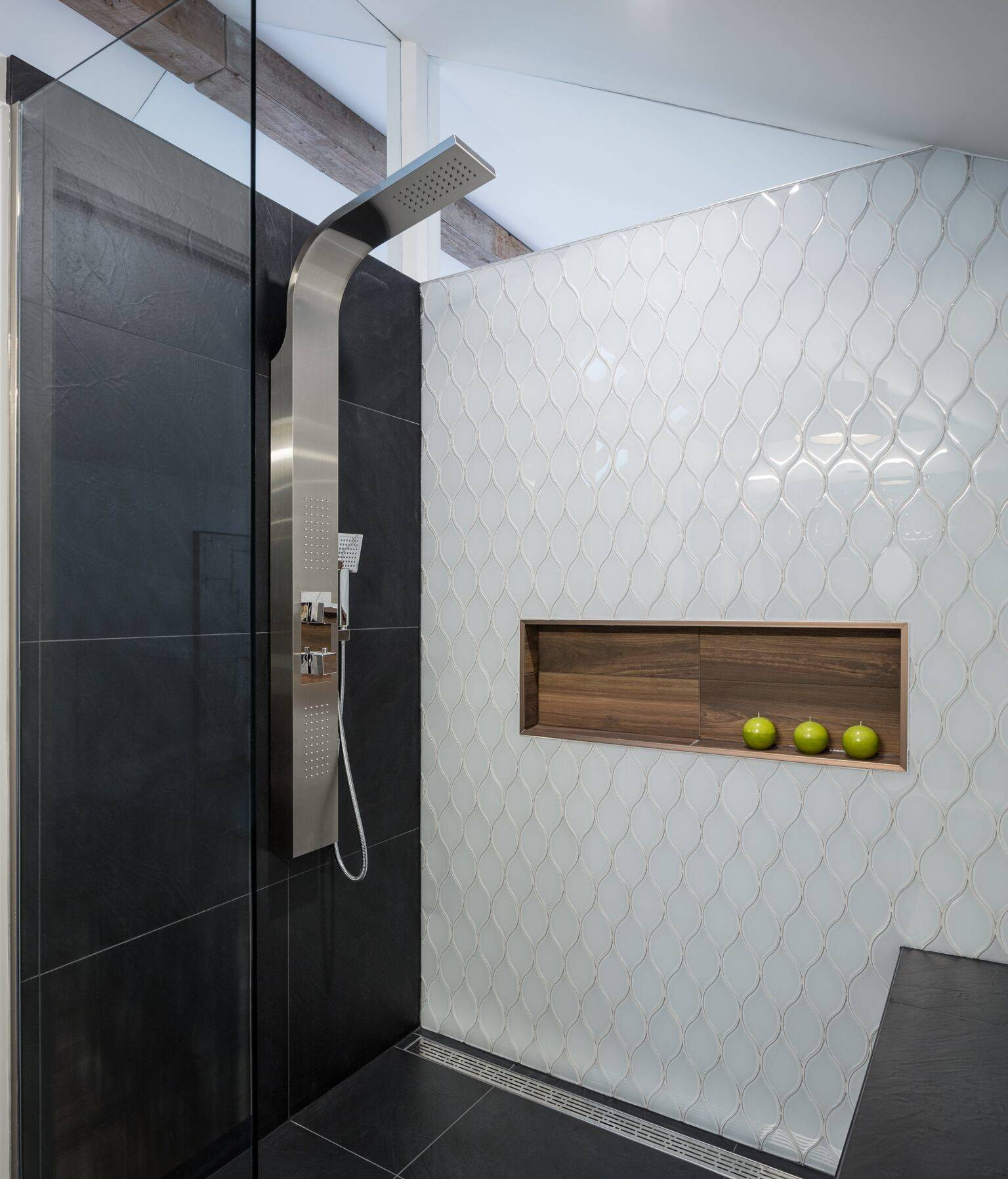 Modern Bathroom Shower
 15 Wood Tile Showers For Your Bathroom
