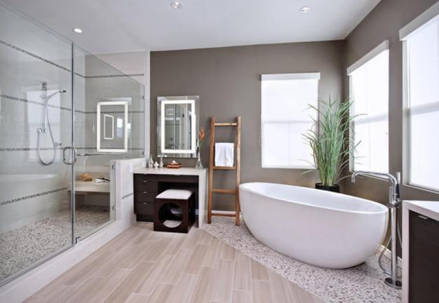 Modern Bathroom Tile Designs
 Modern Interior Design Trends in Bathroom Tiles 25