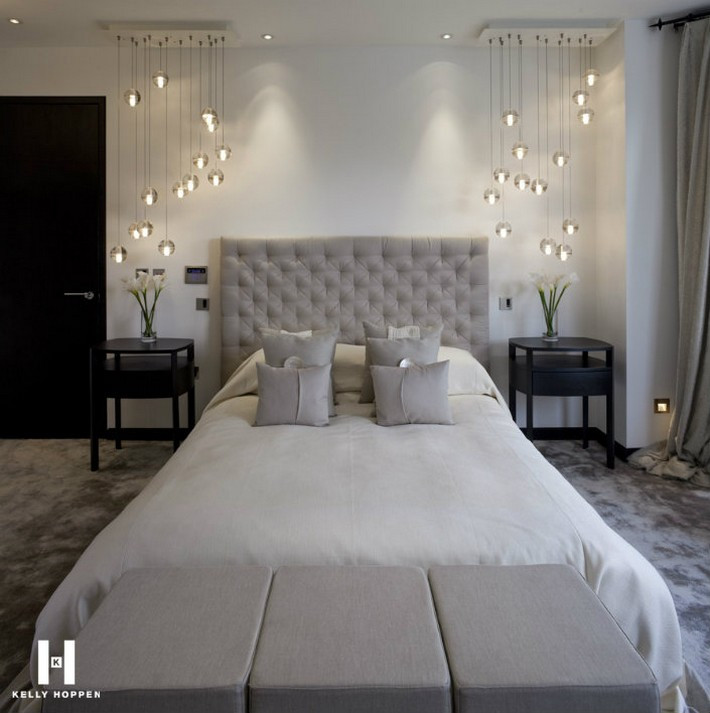 Modern Bedroom Chandeliers
 Modern Bedrooms with Contemporary Lamps
