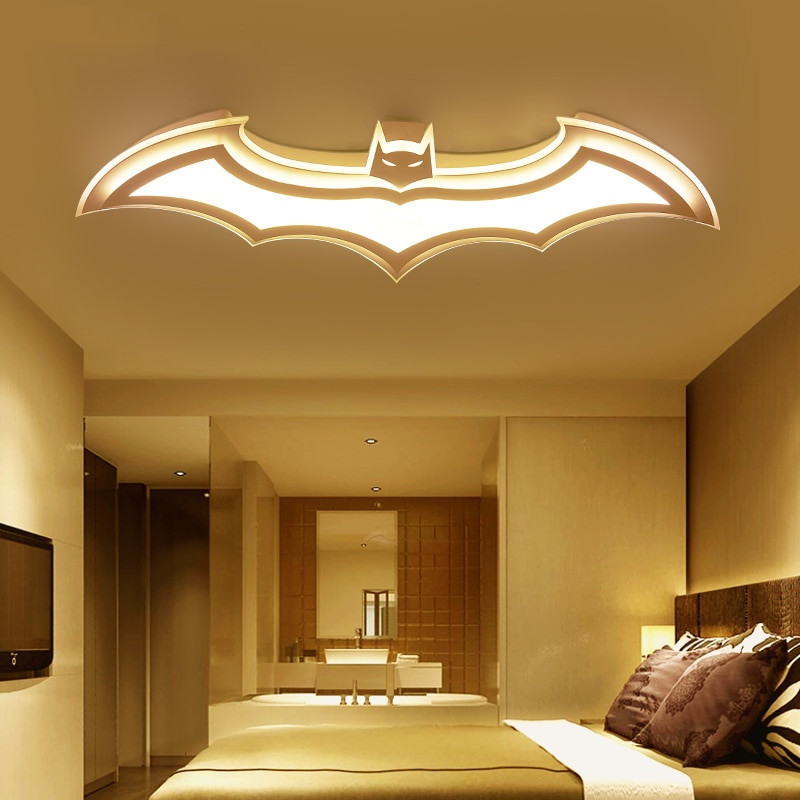 Modern Bedroom Chandeliers
 Batman led chandeliers children s room bedroom AC85 265V