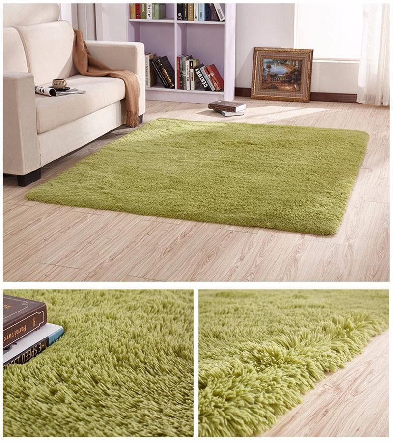 Modern Bedroom Rugs
 Carpet Warm Mat Washable Bedroom living Room Teapoy