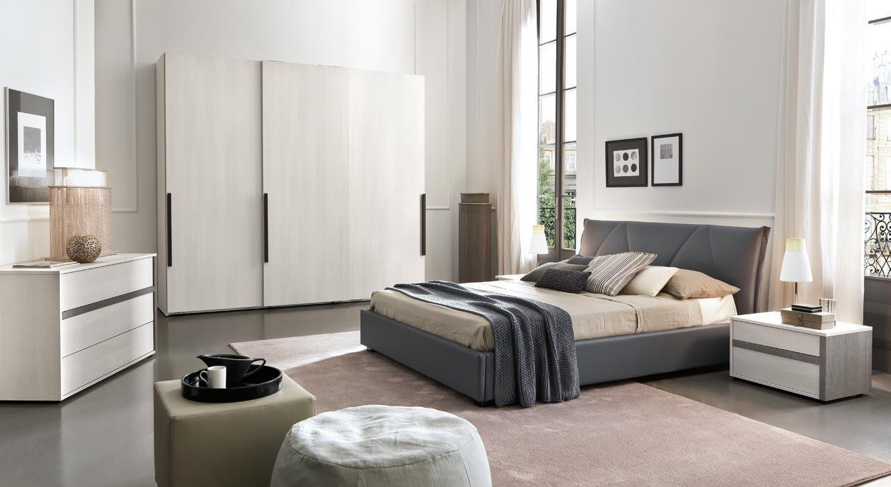 Modern Bedroom Suites
 Made in Italy Leather Contemporary Bedroom Sets with