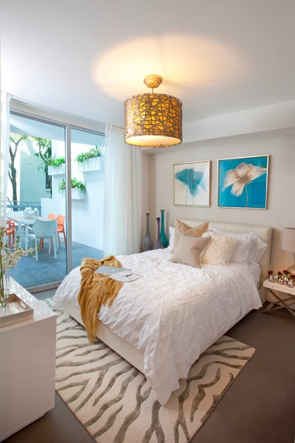 Modern Chic Bedroom
 DKOR Interiors Interior Designers Miami Modern South