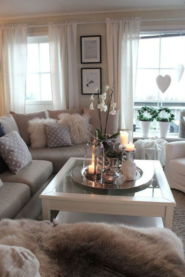 Modern Cozy Living Room
 20 Super Modern Living Room Coffee Table Decor Ideas That