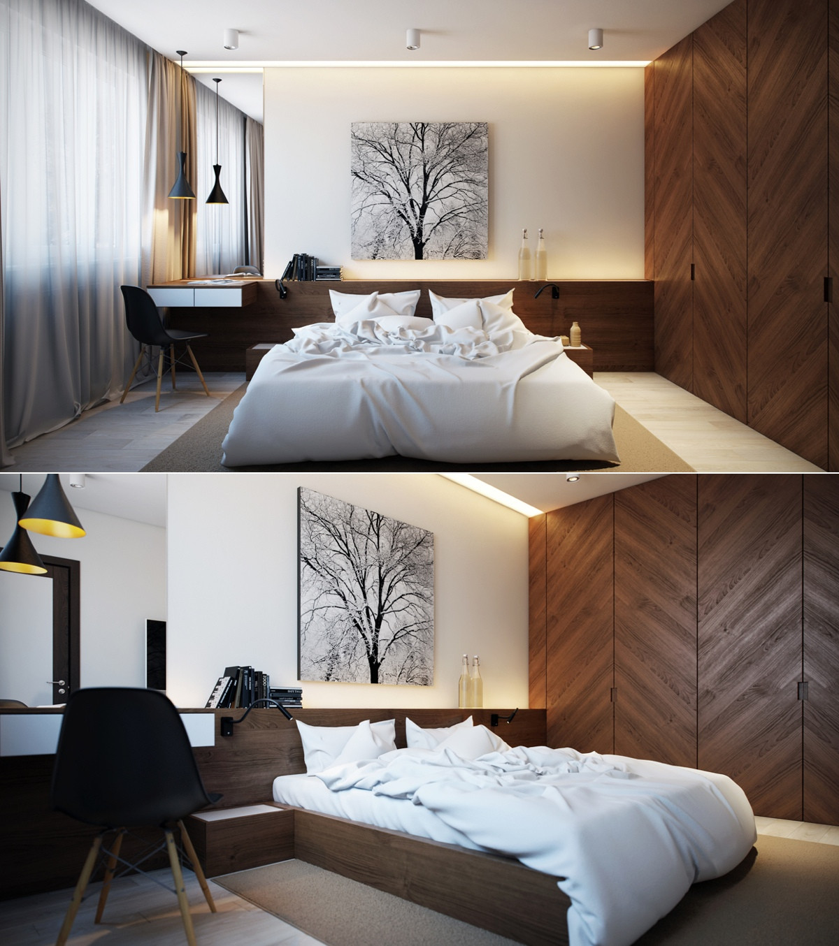 Modern Designs Of Bedroom
 Modern Bedroom Design Ideas for Rooms of Any Size Home Decoz