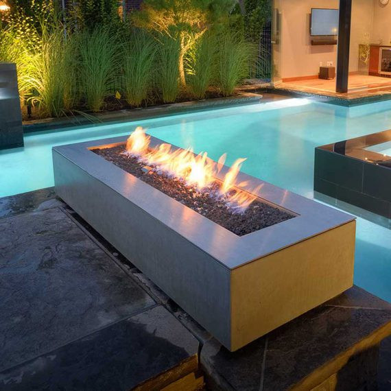 Modern Firepit Table
 Fire Pits Modern Contemporary Outdoor Gas and Propane