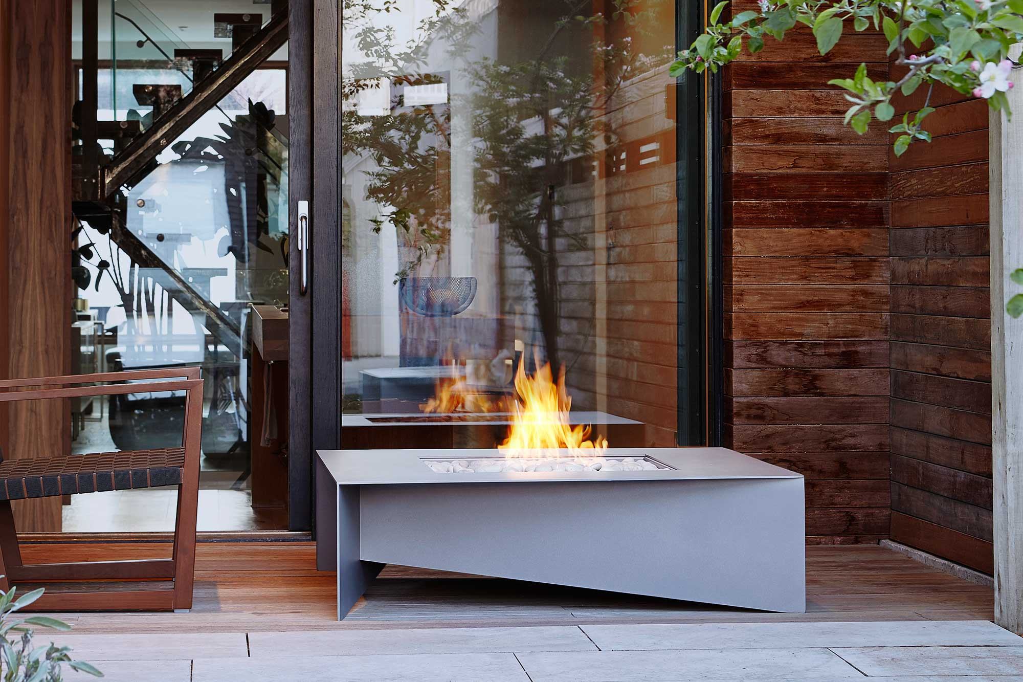 Modern Firepit Table
 Modern Fire Table Fold Outdoor Fire Pit CSA UL