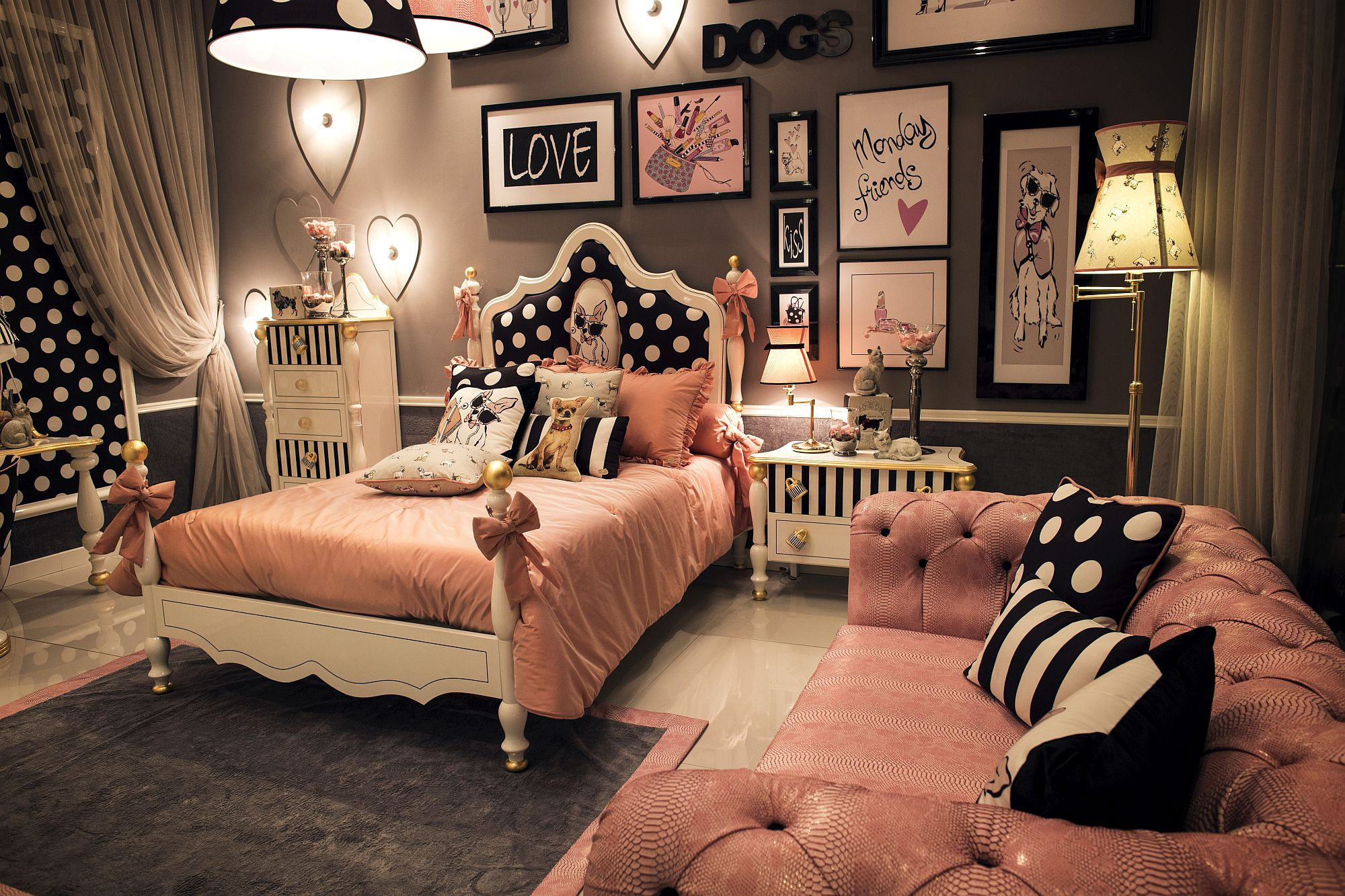 Modern Girls Bedroom
 50 Latest Kids’ Bedroom Decorating and Furniture Ideas