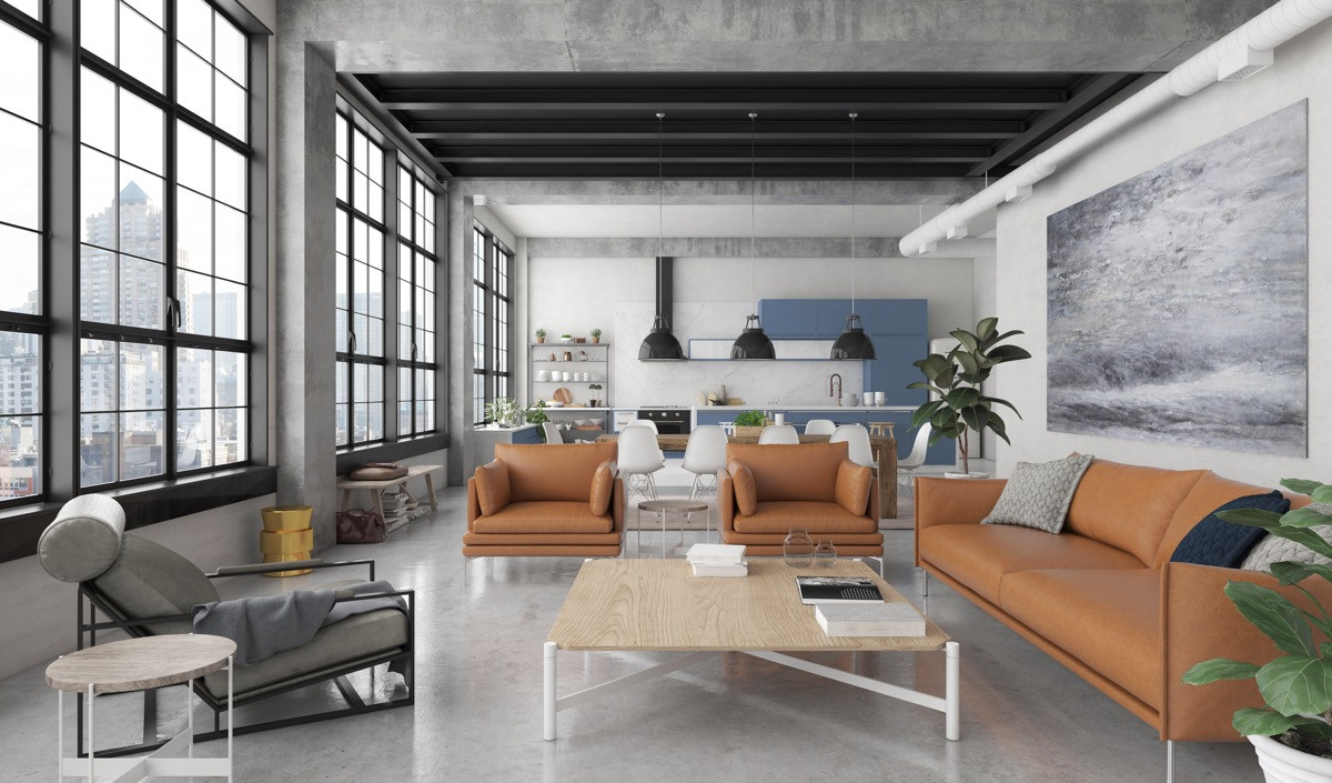 Modern Industrial Living Room New Industrial Style Living Room Design the Essential Guide