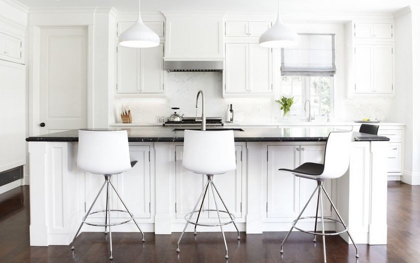 Modern Kitchen Bar Stools
 Black and White Bar Stools – How To Choose And Use Them