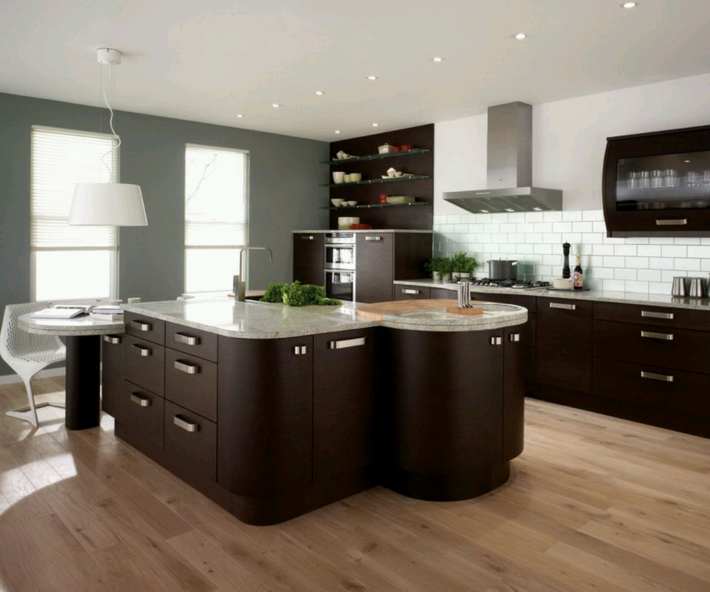 Modern Kitchen Designs
 New home designs latest Modern home kitchen cabinet