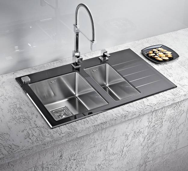 Modern Kitchen Sink
 Stainless Steel Kitchen Sinks and Modern Faucets