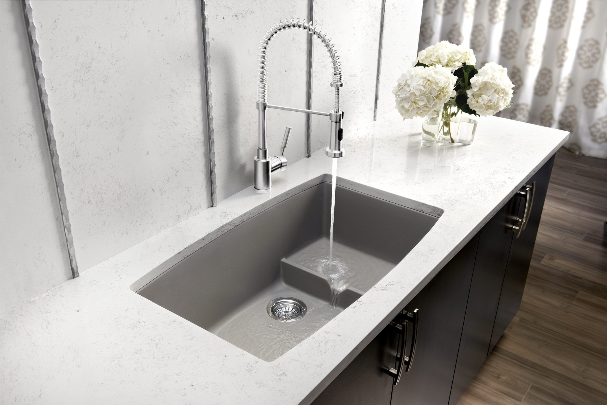 Modern Kitchen Sink Faucets
 Modern Kitchen Designs BLANCO Truffle Faucet and Sink