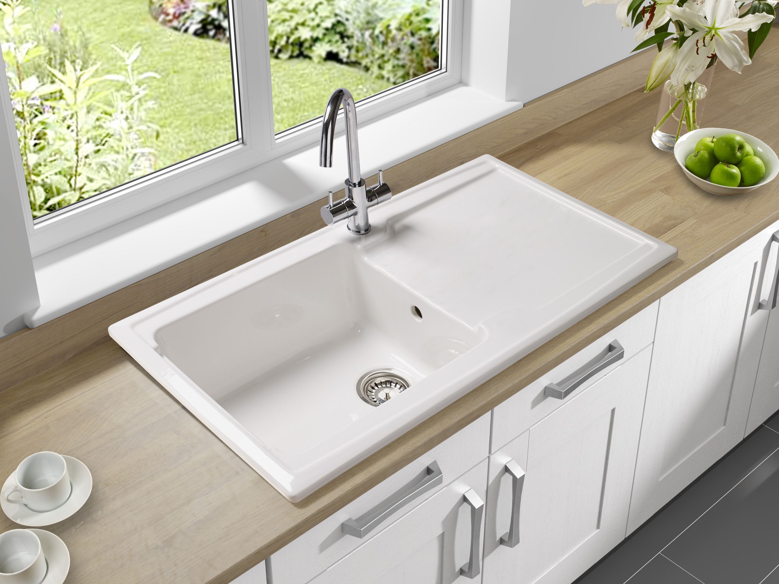 Modern Kitchen Sink
 21 Ceramic Sink Design Ideas For Kitchen and Bathroom
