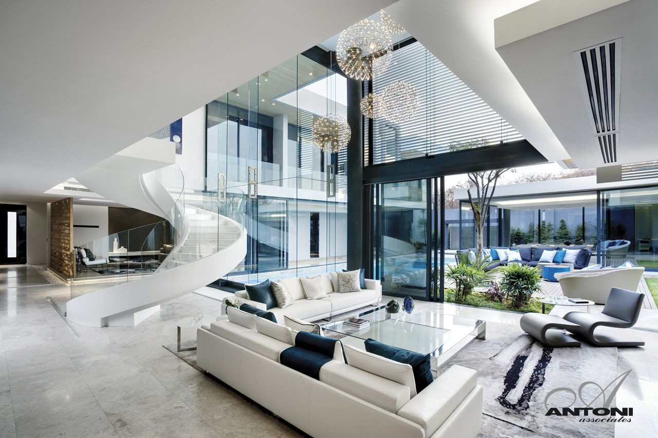 Modern Mansion Living Room
 Modern Mansion With Perfect Interiors