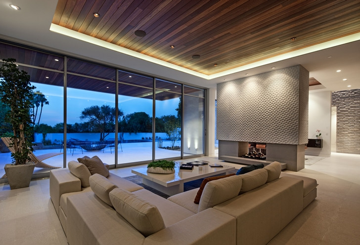 Modern Mansion Living Room
 When Modern Mansions Go Big And Expensive