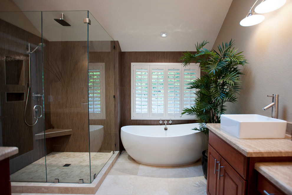 Modern Master Bathroom Ideas
 22 Nature Bathroom Designs Decorating Ideas