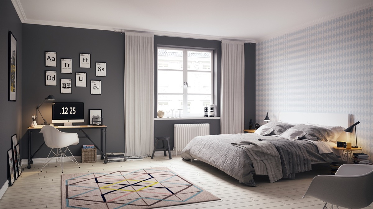Modern Mens Bedroom
 Scandinavian Bedrooms Ideas And Inspiration