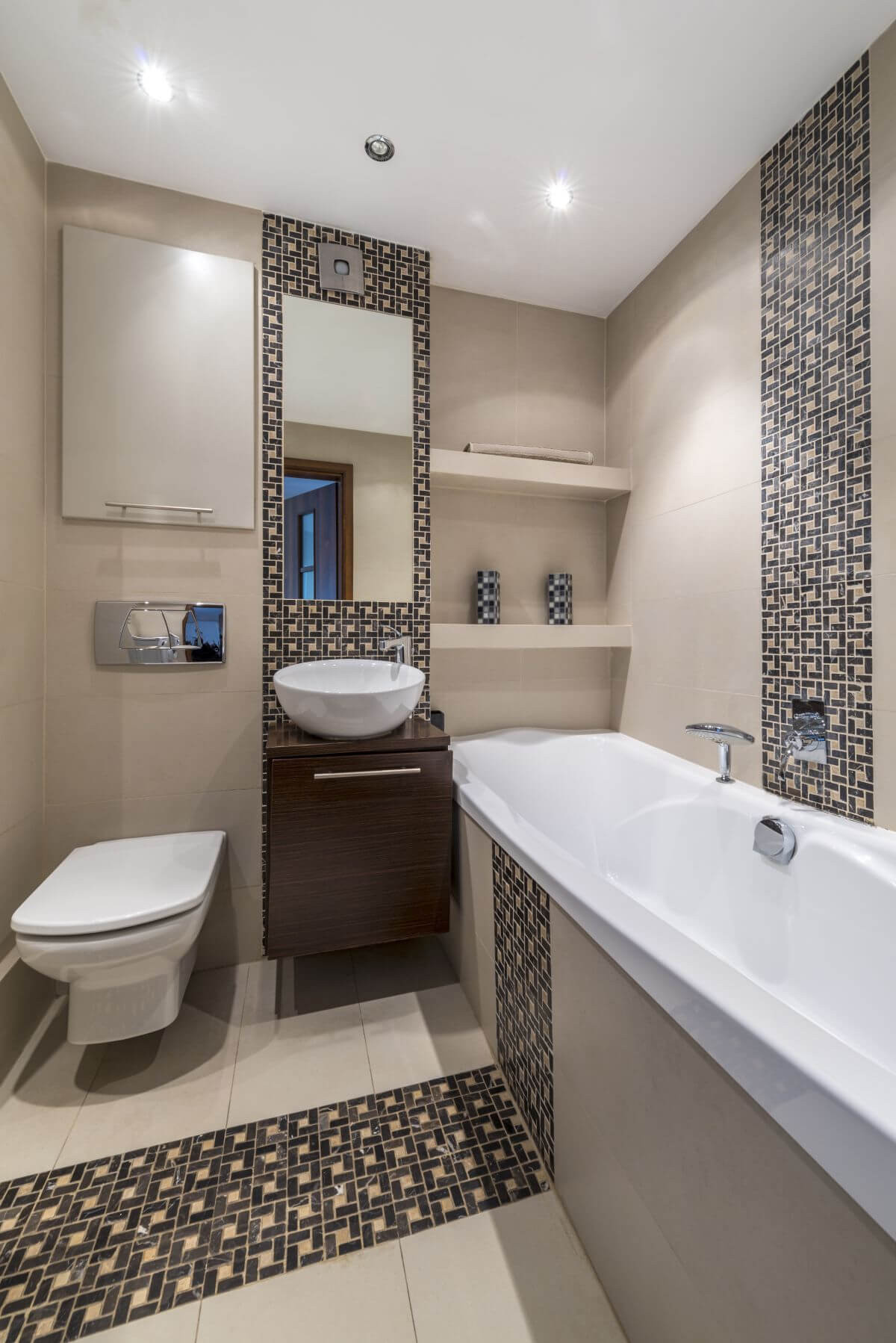 Modern Small Bathroom Design
 15 Space Saving Tips for Modern Small Bathroom Interior