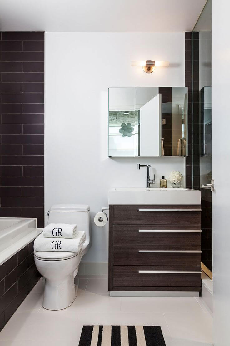 Modern Small Bathroom Design
 15 Space Saving Tips for Modern Small Bathroom Interior