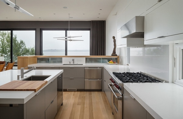 Modern Style Kitchen Cabinets
 Grey and white kitchen design ideas – trendy kitchen interiors