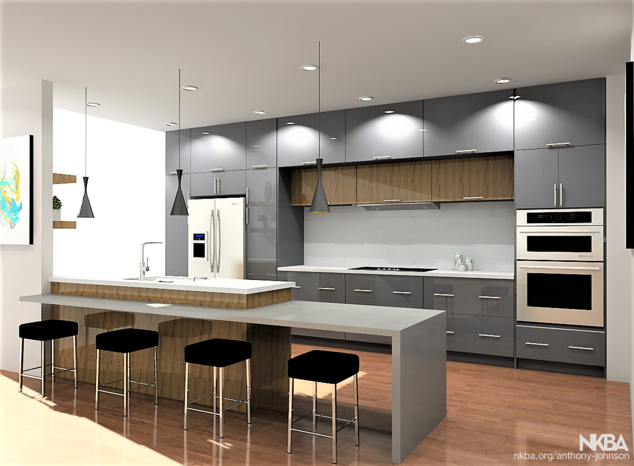 Modern Style Kitchen Cabinets
 Modern Kitchen Design Hollywood NKBA