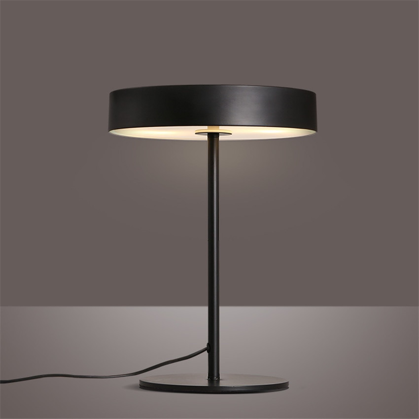 Modern Table Lamp For Bedroom
 Modern Fashion Brief Iron Art Led Table lamps Nordic