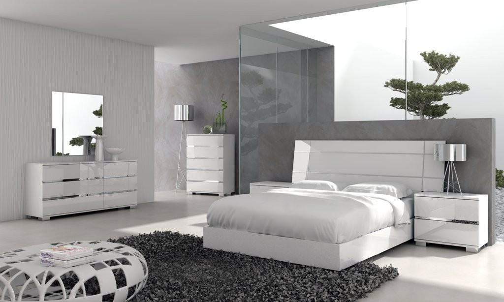 Modern White Bedroom Set
 Bedroom Sets – Taking Modern Art to Bed – The WoW Style