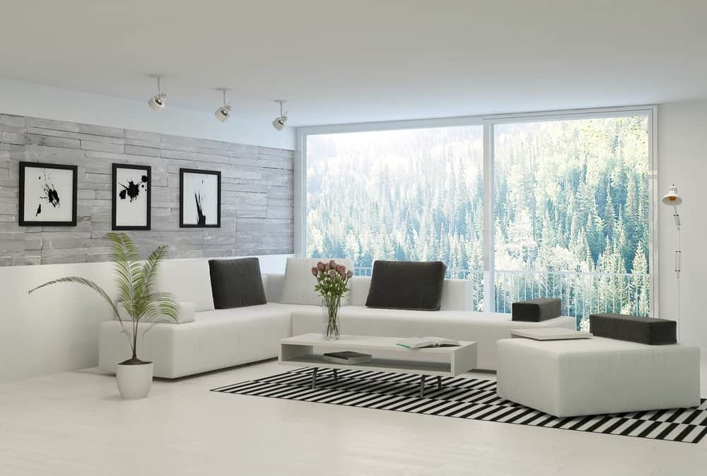 Modern White Living Room
 69 White Modern Formal Living Room Ideas s
