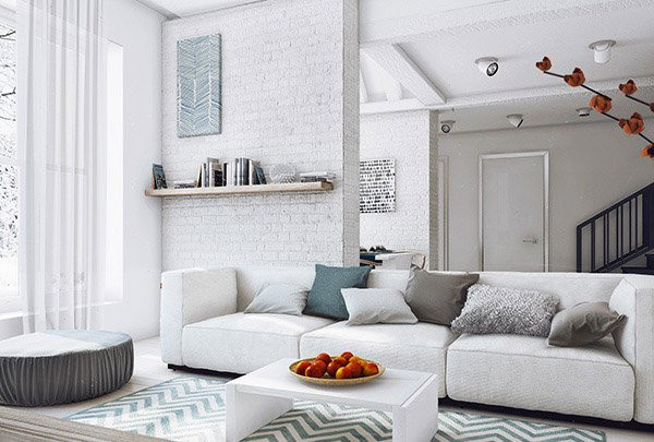 Modern White Living Room
 15 Modern White and Gray Living Room Ideas