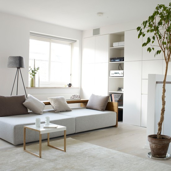 Modern White Living Room
 Home Decor And Design Ideas