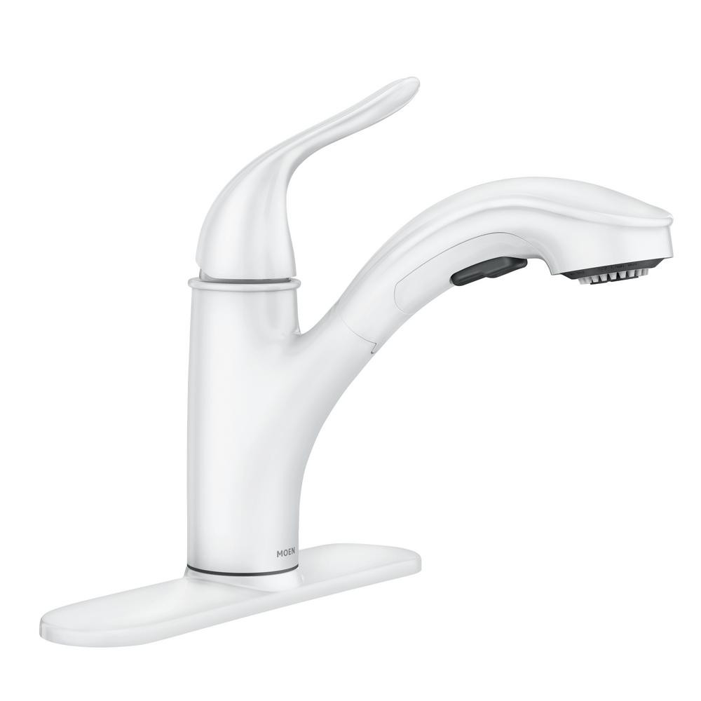 Moen White Kitchen Faucets
 White Kitchen Faucets Pull Out
