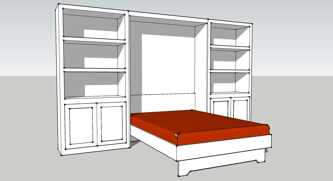 Murphy Bed DIY Plans
 PDF Plans Plans Now Murphy Bed Download build wood window