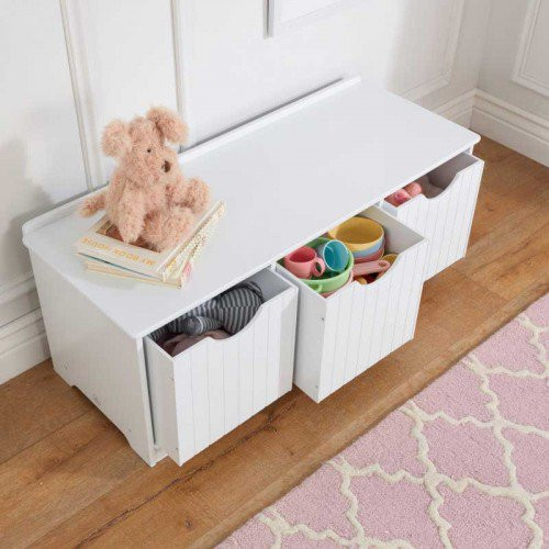 Nantucket Storage Bench
 Nantucket Storage Bench White children s toys in South
