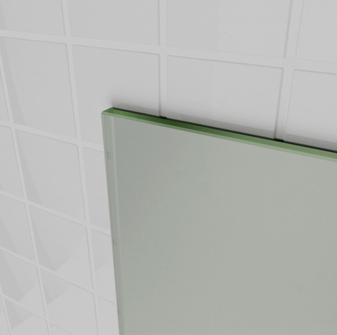 Narrow Bathroom Mirror
 450mm Small & Narrow Frameless Pencil Edge Wall Mounted