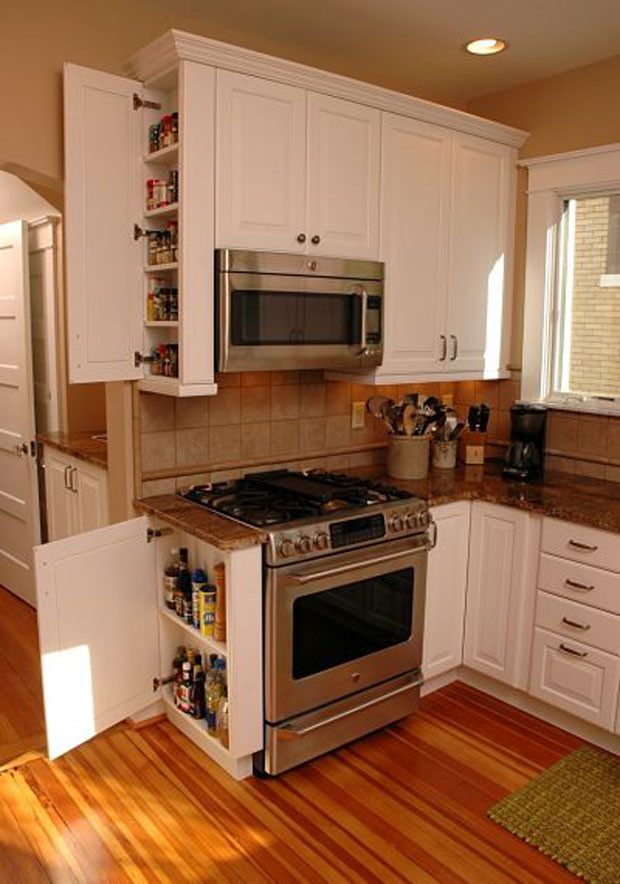 Narrow Kitchen Storage Cabinet
 Top 26 Awesome Ideas to Use Narrow or Dead Space in