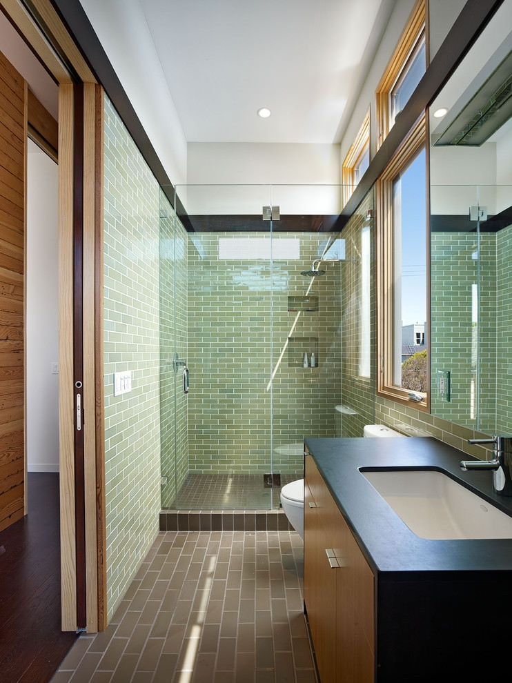 Narrow Master Bathroom
 25 Narrow Bathroom Designs Decorating Ideas