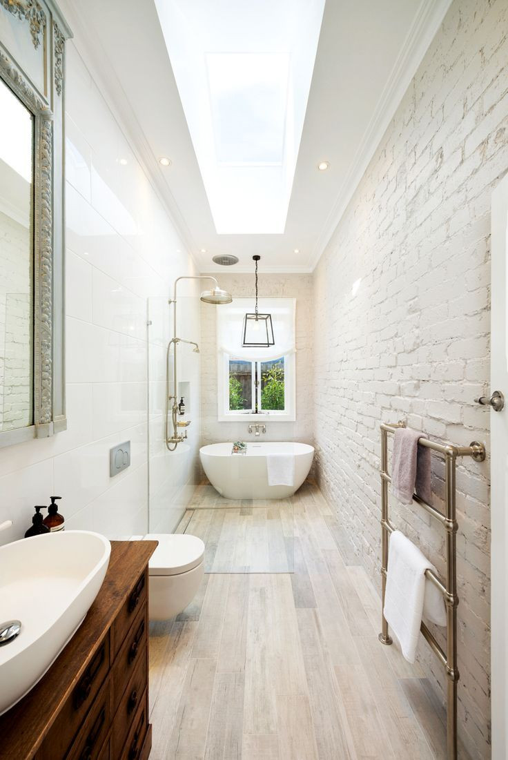 Narrow Master Bathroom
 Best 25 Long narrow bathroom ideas on Pinterest