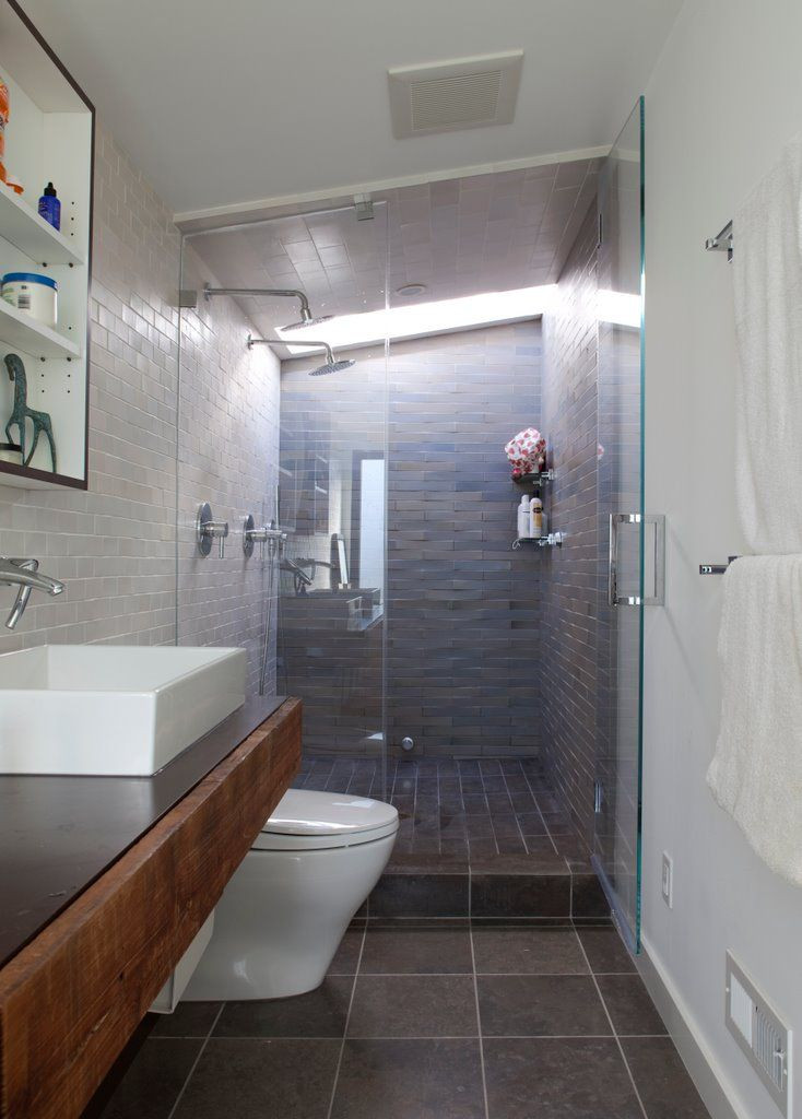 Narrow Master Bathroom
 83 best Home Bathroom Long Narrow images on Pinterest