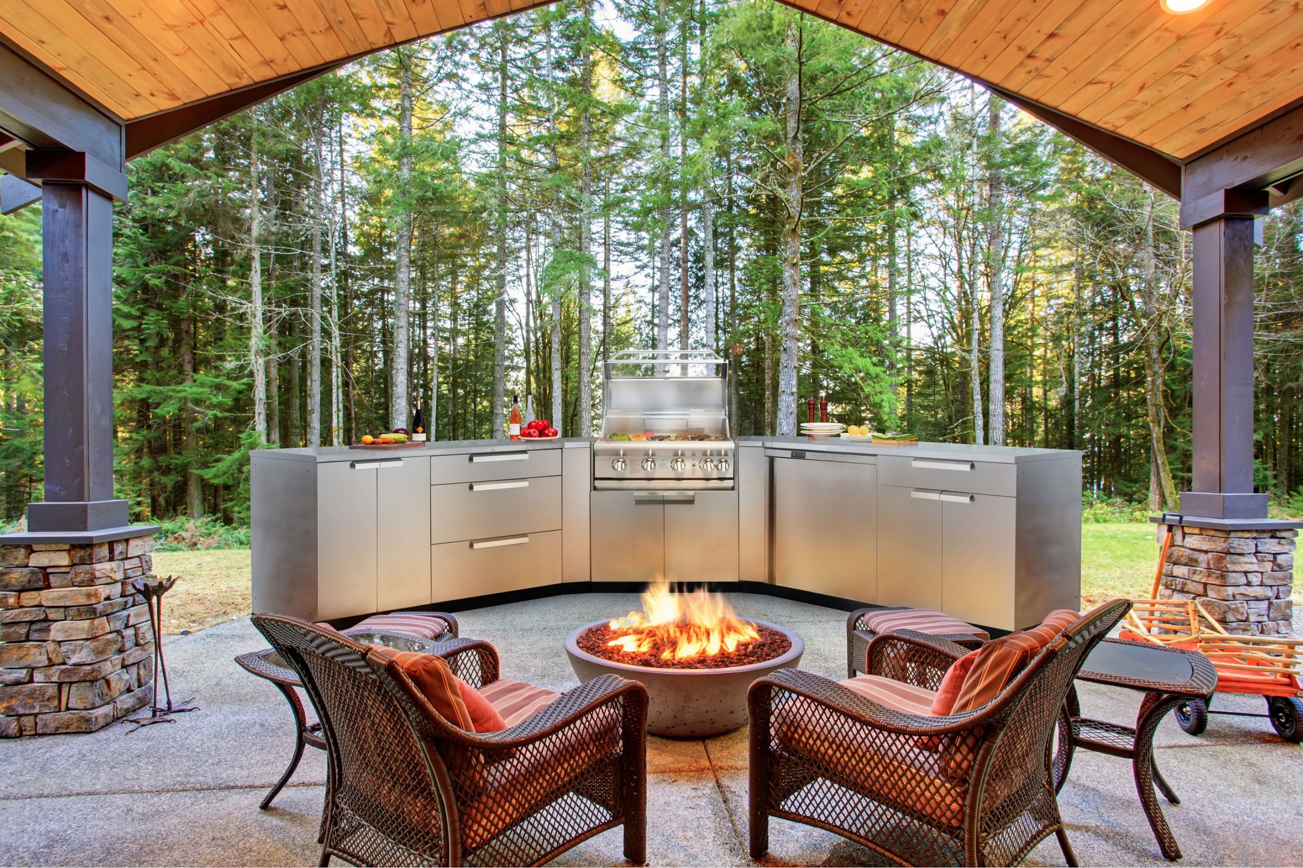 New Age Outdoor Kitchen
 Bringing Value to Luxury Home Categories