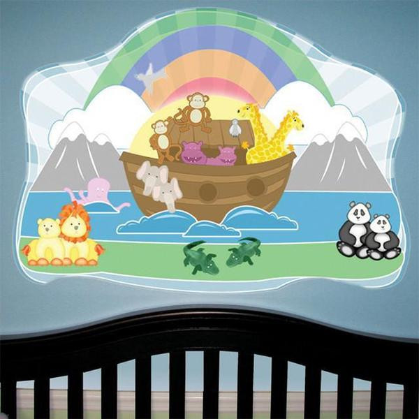 Noah Ark Baby Room Decor
 Noahs Ark Baby Mural Design a Beautiful Baby Nursery