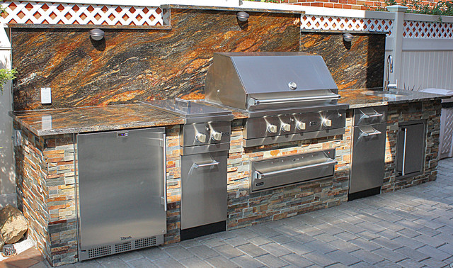 Nyc Fireplace And Outdoor Kitchen
 Viking Outdoor Kitchen Traditional Outdoor Grills