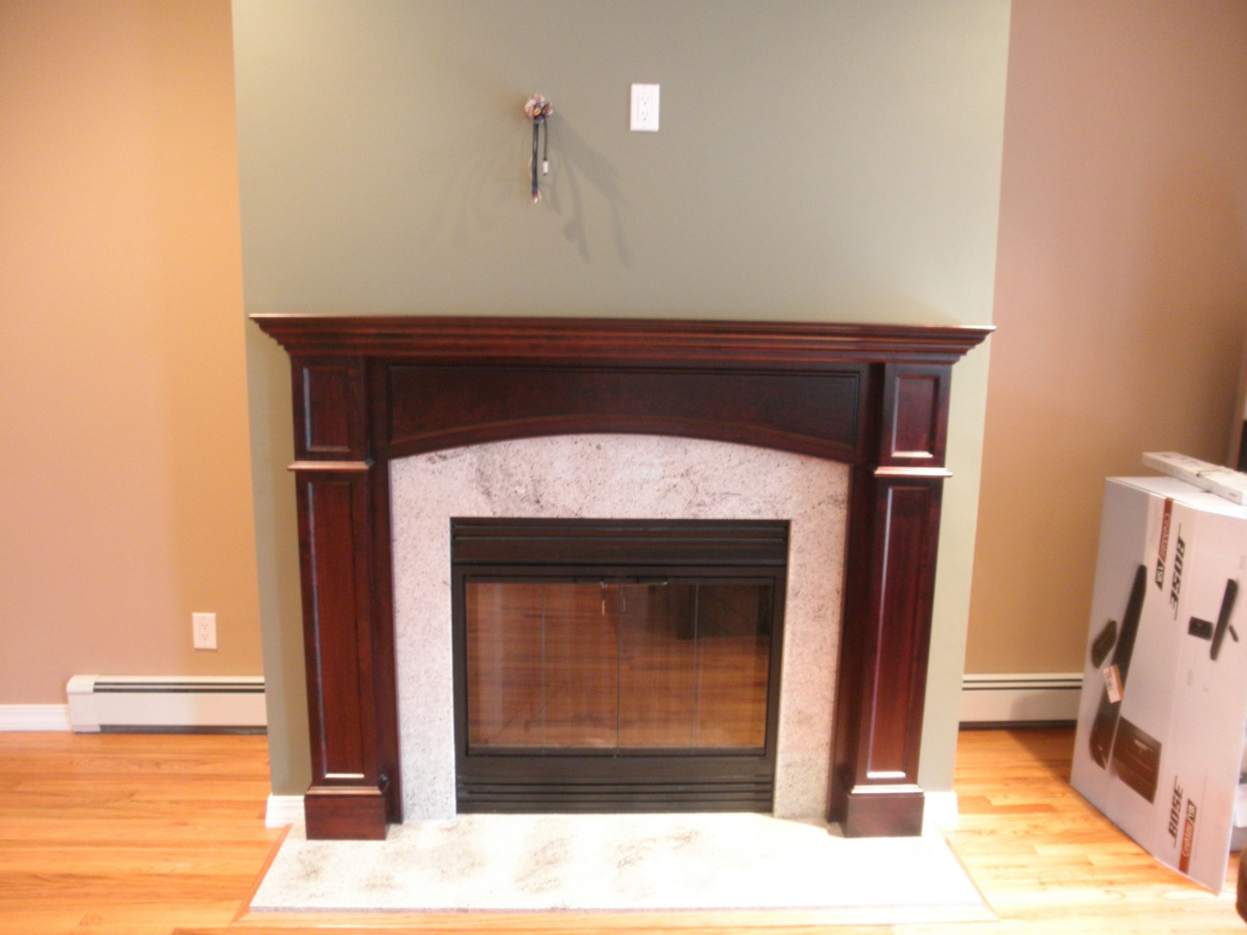 Nyc Fireplaces &amp; Outdoor Kitchens
 Mantels Give an Old Fireplace a New Look