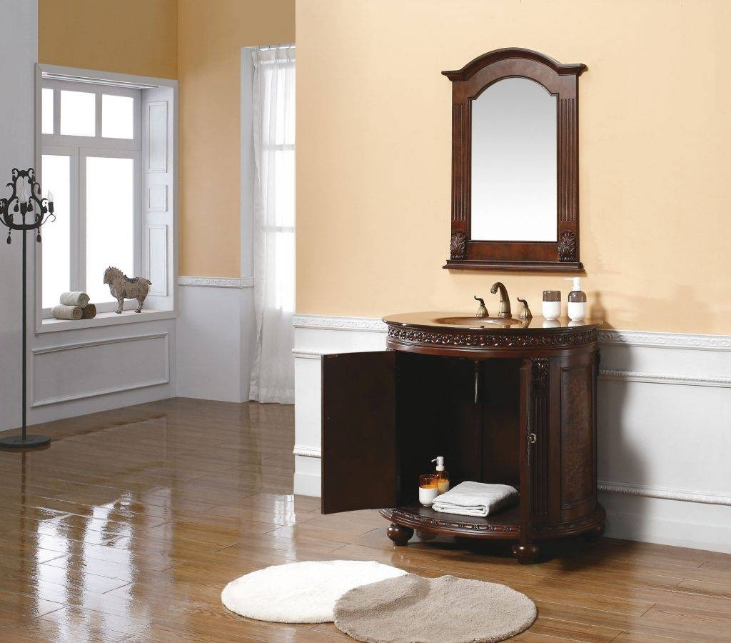 Oak Bathroom Mirror
 Top 25 of Oak Framed Wall Mirrors